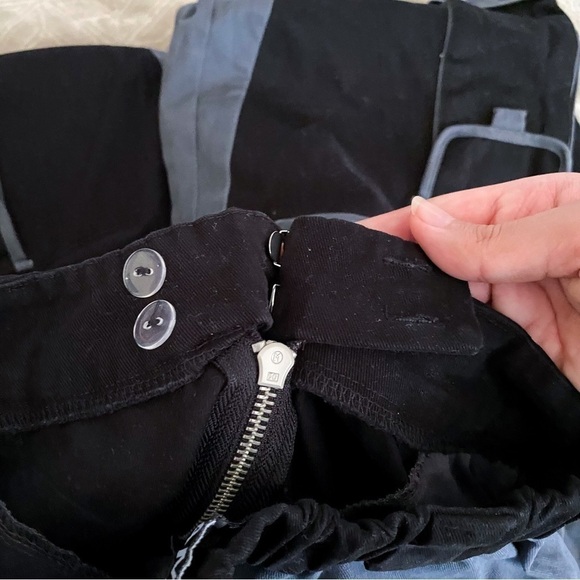 I.AM.GIA Pant Frances Cargo Pockets Removable Shorts Zipper Baggy Black S GUC - Picture 8 of 13